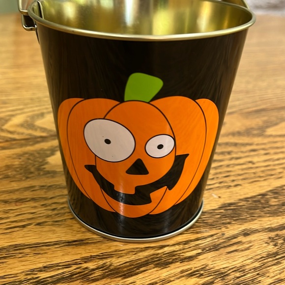 Other - Tin Halloween bucket